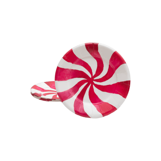 Caspari Peppermint Paper Salad & Dessert Plates - includes 8 Paper Salad & Dessert Plates 18700SP