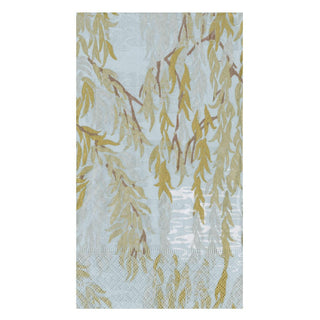 Caspari Willows Silver Guest Towels - includes 15 Guest Towels 18731G