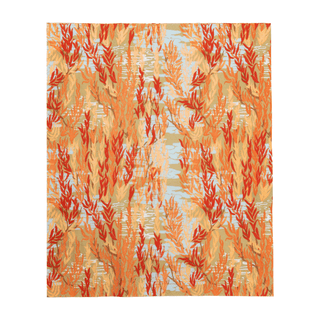 Caspari Willows Coral Guest Towels - includes 15 Guest Towels 18732G