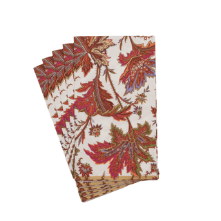 Paisley Leaves Ivory Guest Towels - includes 15 Guest Towels