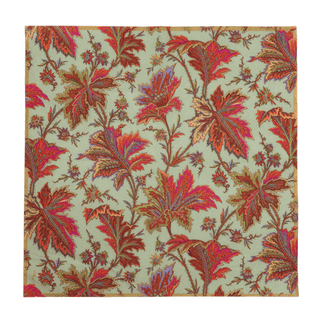 Caspari Paisley Leaves Sage Green Luncheon Napkins - includes 20 Luncheon Napkins 18762L