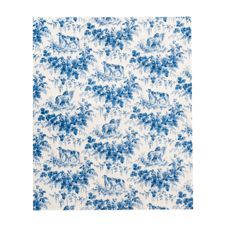 Caspari Hunting Toile Blue Guest Towels - includes 15 Guest Towels 18780G