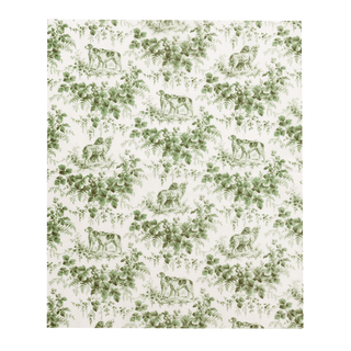 Caspari Hunting Toile Evergreen Guest Towels - includes 15 Guest Towels 18781G