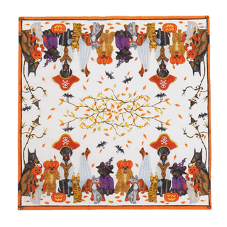 Caspari Halloween Pets Recycled Luncheon Napkins - includes 20 Luncheon Napkins 18800EL