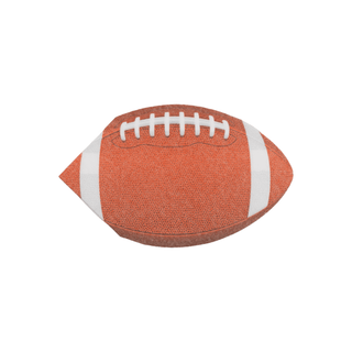 Caspari Football--Die-Cut Die-Cut Napkins - includes 15 Die-Cut Napkins 18810LGDC