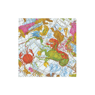 Caspari Zodiac Cocktail Napkins - includes 12 Cocktail Napkins 18840C