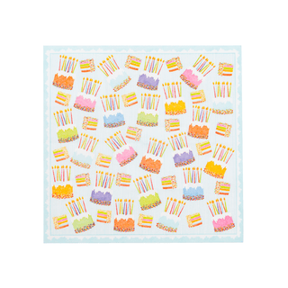 Caspari Cake Frosting-Paper Linen Cocktail Napkins - includes 12 Cocktail Napkins 18860CG