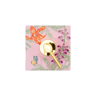 Caspari Paradise Garden Lacquer Soap Dispenser 18950LQSOAP