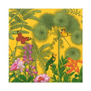 Caspari Paradise Garden Canary Napkin Luncheon 18952L