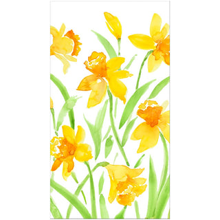 Caspari Spring Herald Guest Towel - package of 15 18980G