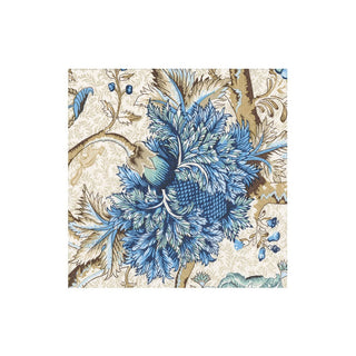 Caspari Pondicherry Delft Cocktail Napkin - package of 20 19140C