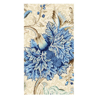 Caspari Pondicherry Delft Guest Towel - package of 15 19140G