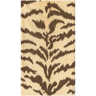 Caspari Tigre Cream Paper Linen Guest Towels -12 per package 19151GG
