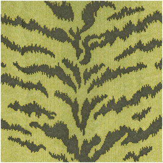 Caspari Tigre Green Paper Linen Dinner Napkin -12 per package 19152DG