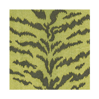 Caspari Tigre Green Paper Linen Luncheon Napkin -15 per package 19152LG