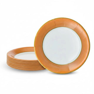 Caspari Watercolor Melon Salad/Dessert Plates - package of 8 19163SP