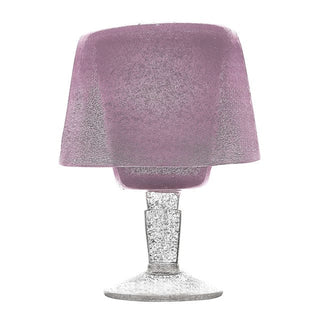 Memento Glass Lamp in Mauve 19244