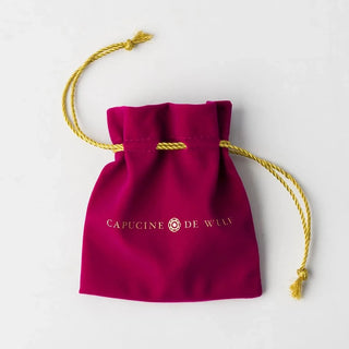 Capucine De Wulf Equestrian Snaffle Bit Cuff - Vegan Espresso Leather 19914