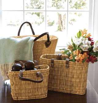 Willow Group Large Rectangle Straw Tote 11.5" - 1 Each 20831
