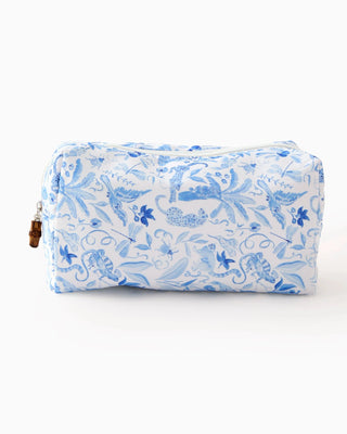 Oh My Mahjong Mahjong Tile Storage Bag - Amazon Blue 21107