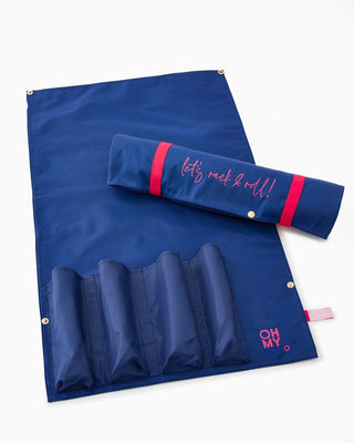 Oh My Mahjong Mahjong Rack Storage Bag - Navy Blue 21297