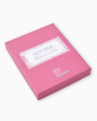 Oh My Mahjong Mahjong Card Folio - Hot Pink 21304