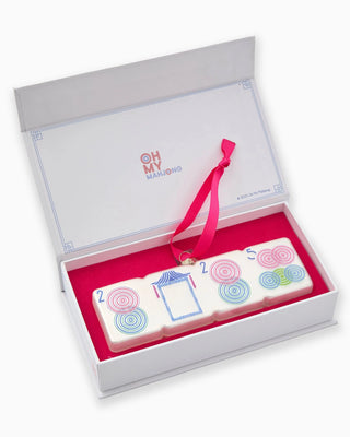 Oh My Mahjong Ornament - Luminaire 2025 21364