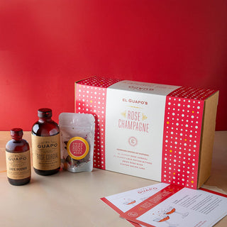 El Guapo Rose Champagne Cocktail Kit 21581