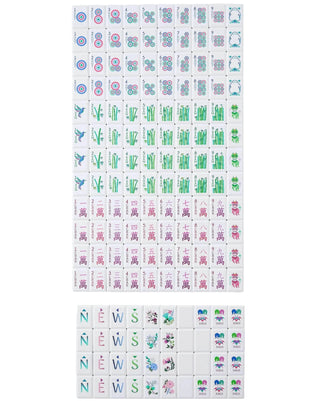 Oh My Mahjong Mahjong Tile Set - Jardin Debutante 21922