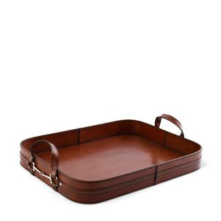 Vagabond House Leather Bit Serving Tray 22016