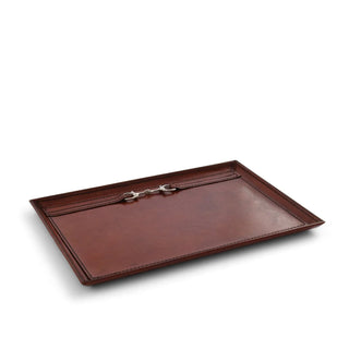 Vagabond House Leather Equestrian Bit Catchall Tray 22022