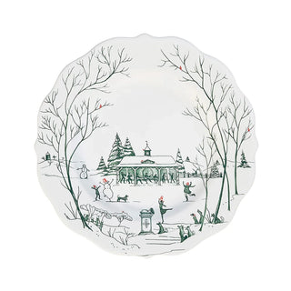Juliska Winter Frolic Dessert/Salad Plate - Evergreen 22140
