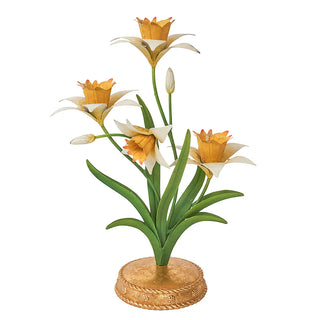 Juliska Daffodil 14" Centerpiece Candelabra - Yellow 22790