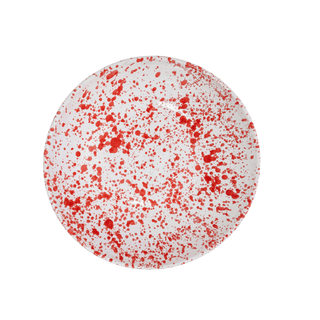 Abigails Taverna Speckled Serving Bowl - Red & White 22844