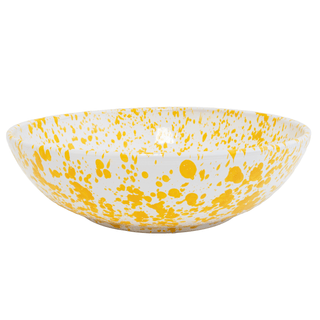 Abigails Taverna Speckled Serving Bowl - Yellow & White 22846