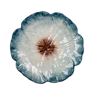 Abigails Flower Salad/Dessert Plate - Blue 22862
