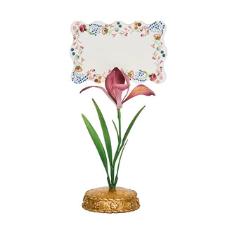 Juliska Iris Place Card Holder - Pink 22918