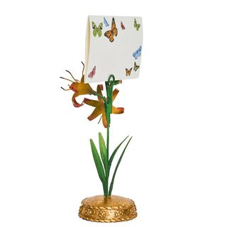 Juliska Tiger Lily Place Card Holder - Orange 22919