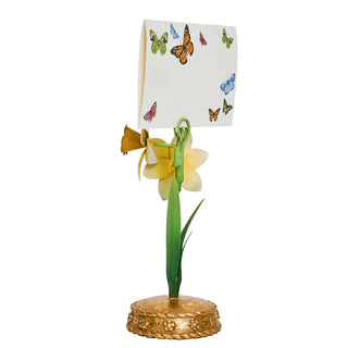 Juliska Daffodil Place Card Holder - Yellow 22920