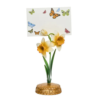 Juliska Daffodil Place Card Holder - Yellow 22920