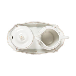 Juliska Berry & Thread Sugar and Creamer 3 Piece Set 23037