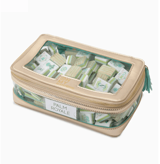 Oh My Mahjong Mahjong Tile Storage Bag - Gold 23067