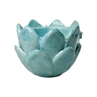 Abigails Artichoke Cachepot - Aqua 23329