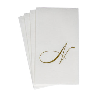 White Pearl-Paper Linen Guest Towels Airlaid - 12 In