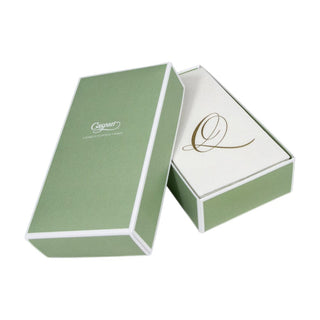 Caspari White Pearl-Paper Linen Guest Towels Airlaid - 12 In 2900GG