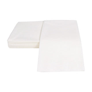 Caspari White Pearl-Paper Linen Guest Towels Airlaid - 12 In 2900GG