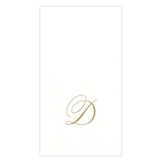 Caspari White Pearl-Paper Linen Napkin Airlaid Guest-Signature 24In 2900GG.D