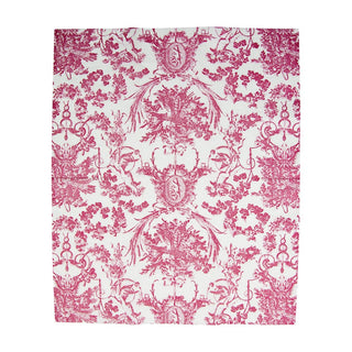 Caspari Romantic Toile Rose Guest Towel 3301G