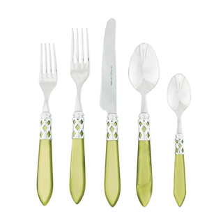 Vietri Aladdin Brilliant Chartreuse Five-Piece Place setting 35062