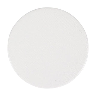 Caspari Cream Lizard Coaster Round 8 In Felt-4 Inch Diam 4024CR